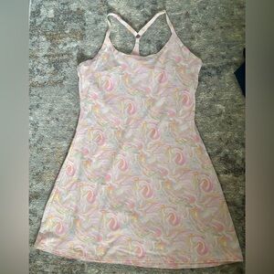 Outdoor Voices The Exercise Dress small pink marble